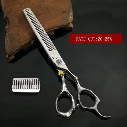 Titan 3D Scissors Professional Barber Hairdressing Shears Hair Cutting Machine Barber Shop Hair Scissors