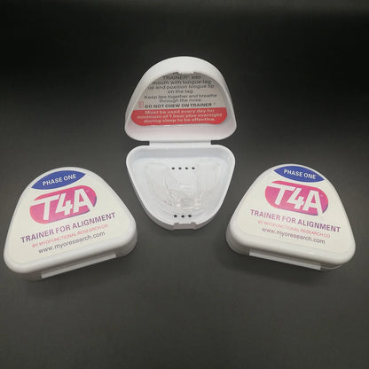 1 set Dental T4A&T4K Tooth Orthodontic Appliance Trainer for Alignment Braces Teeth Trainer for Adults Children Tooth Whitening