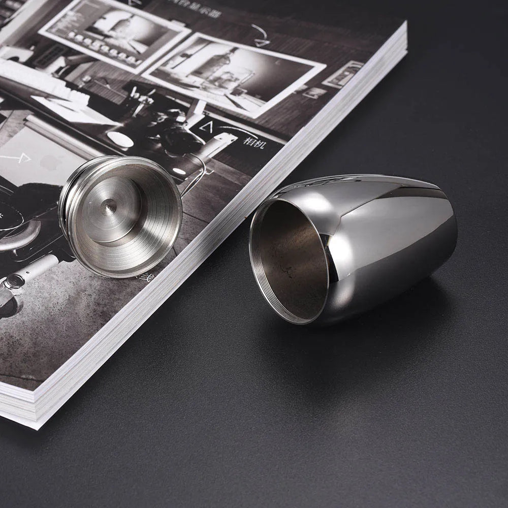 Christmas Gift Human 45x70mm Lovely Custom Jewelry Pet Souvenirs Aluminum Alloy Funeral Urn for Ashes- Rabbit and Moon