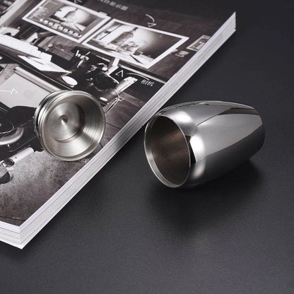 Christmas Gift Human 45x70mm Lovely Custom Jewelry Pet Souvenirs Aluminum Alloy Funeral Urn for Ashes- Rabbit and Moon