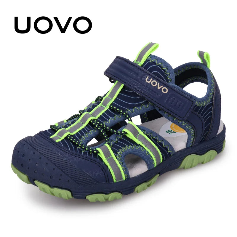 New Arrival Children Footwear Closed Toe Sandals For Little And Big Sport Kids Summer Shoes Eur Size #25-35