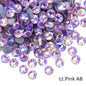 Oleeya стразы Better DMC Hotfix Rhinestone Iron On Strass High Quality Flatback Glass Crystal AB For DIY Wedding Y2792