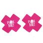 KISS ME Women Sexy Nipple Covers Red Heart Star Cross 5Pairs Adhesive Pads Body Breasts Stickers Milk Paste Chest Paste UnBra