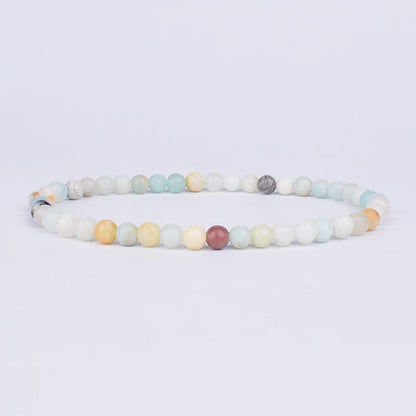 4mm 6mm Mini Energy Charm Bracelet Natural Stone Beads Yoga Healing Bracelet Jewelry for Women Men Best Friend Gift Dropshipping