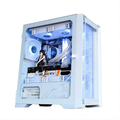 Aotesier High Quality Core I7 I9 I5 with E5 2650 CPU 16GB RAM SSD HDD GTX 950 8GB Graphics Card Gaming Desktop PC Gamer Game