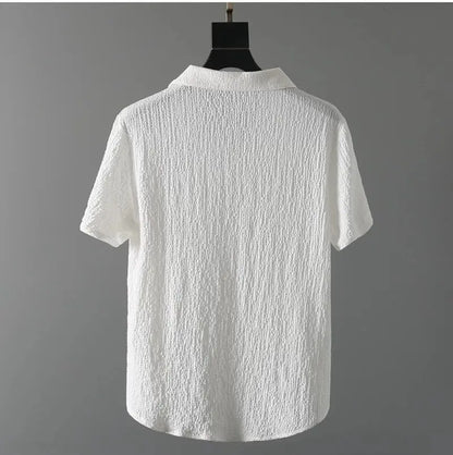 (Shirt+Trousers) 2026 Summer New Arrival Men Fashion Classic Shirt Men Business Casual Shirts Men a Set of Clothes Size M-4XL