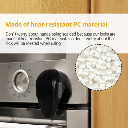 EUDEMON Baby Oven Door Lock for Kitchen Child Safety Locks Children Protection Kids Safety Care Drawer Cabinet Cupboard Lock