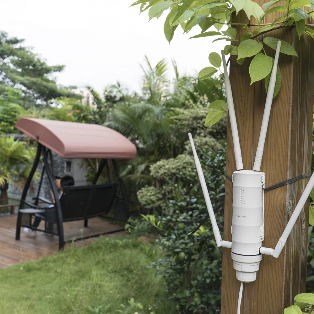 Wavlink High Power AC1200/600/300 Outdoor Wireless WiFi Repeater AP/WiFi Router Dual Dand 2.4G+5Ghz Long Range Extender POE
