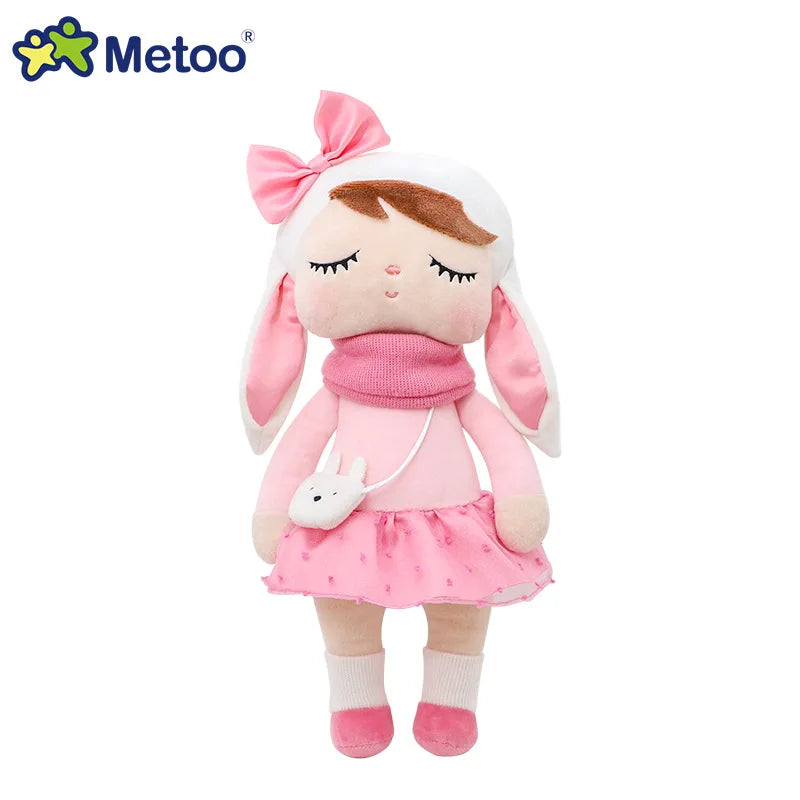 Metoo Forest Animals Plush & Stuffed Dolls Unicorn Angela Doll Rabbit Plush Toy Cute Fox Kids Soft Companion Boneca Decor Toys