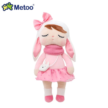 Metoo Forest Animals Plush & Stuffed Dolls Unicorn Angela Doll Rabbit Plush Toy Cute Fox Kids Soft Companion Boneca Decor Toys