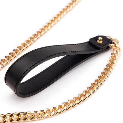 BLACKWOLF Slave Bed Bondage Collar Genuine leather Neck Restraint with Leash BDSM Erotic Sex Toys For Women Couples Adult Games