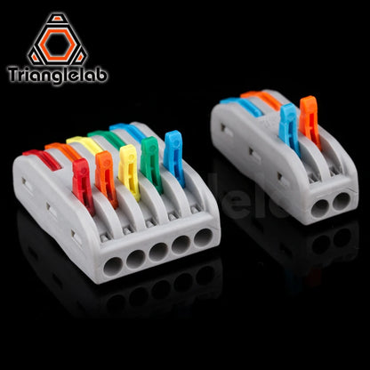 Trianglelab Mini Fast Wire Cable Connectors High Quality Cable Plug Line Connector Heater Thermistor MOTOR Line Extension