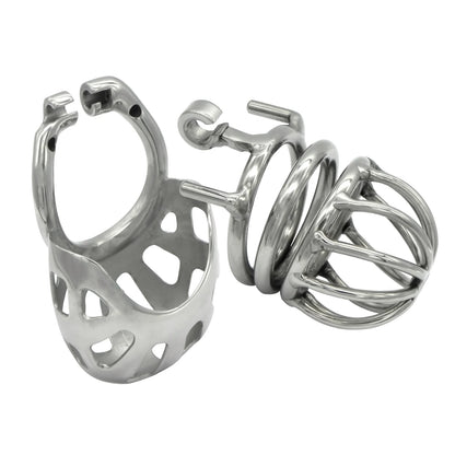 Fully wrapped scrotum chastity Device,Male Chastity lock,Stealth Lock Cock Cage,Penis Ring,Cock Ring,Chastity Belt 140