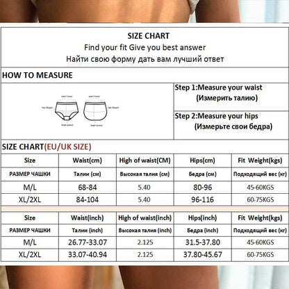 3PCS/Set Women's Panties Sexy Underwear FINETOO Large Size Thong Women Seamless Panties High Waist Girls Thongs M-2XL