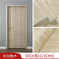 90x210cm/30X500cm Grey Wood Grain Wallpaper On The Door Adhesive  Furniture Refurbish Sticker Home Decor Wall Decal Door Sticker