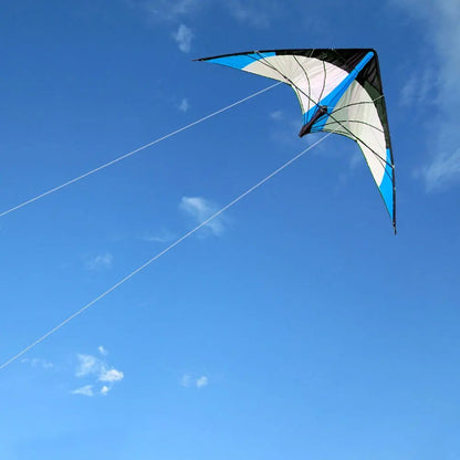 NEW Arrive 48 Inch Blue Professional Dual Line Stunt Kite With Handle And Line Good Flying Factory Outlet