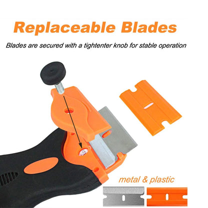 Razor Scraper Car Window Film Glue Cleaner Blade Tint Ceramic Glass Wrap Sticker Remover Kitchen Home Squeegee Tool