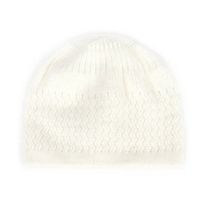 Casual Knitted Muslim Men Prayer Hats Winter Warm Male Beanies Cap Islamic Ramadan Jewish Kippah Homme Hat Men's Wrap Head Cap