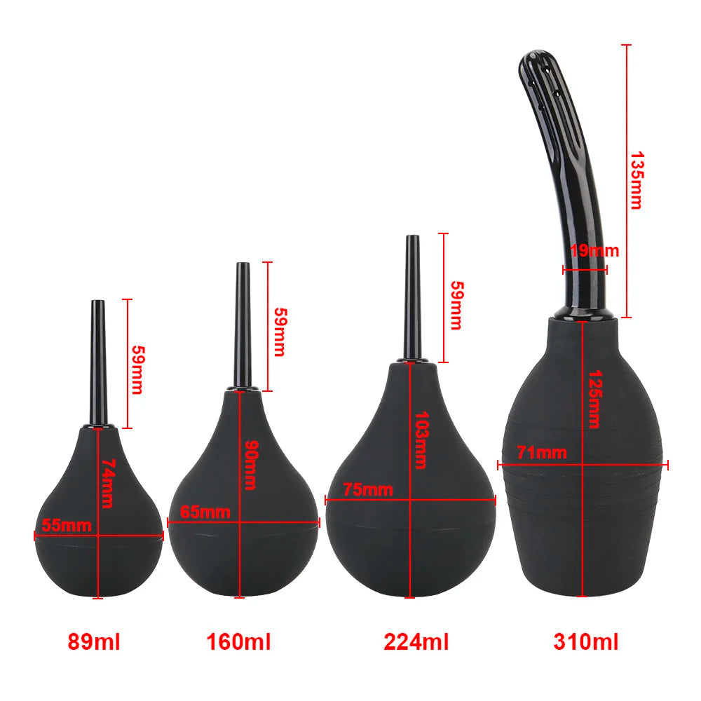 VATINE Enema Bulb Anal Cleaner Enema Cleaning Container Vagina Cleaner Douche Intimate Goods Anal Shower