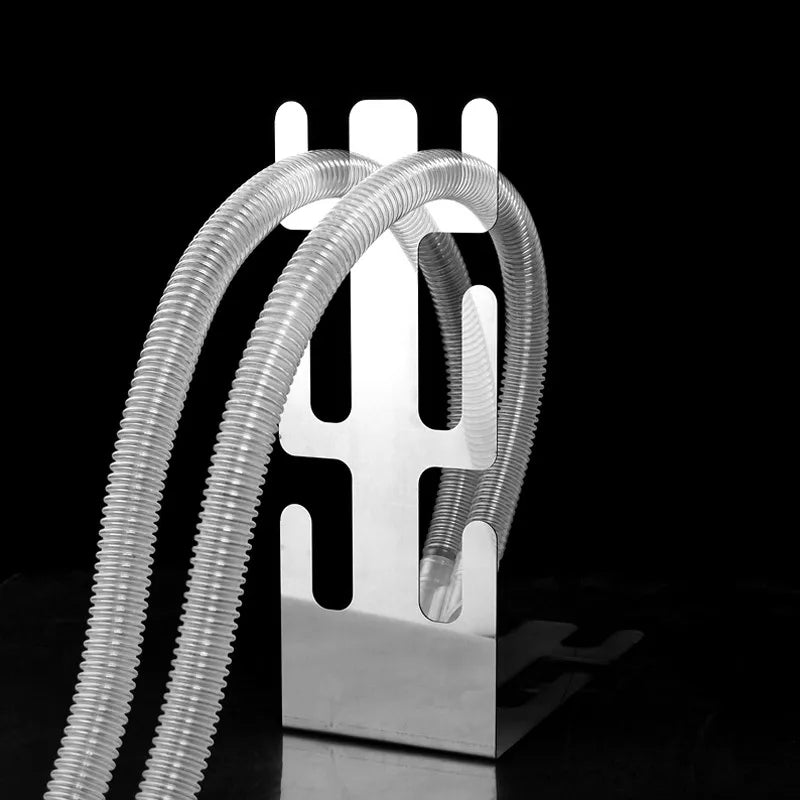 Anesthesia Breathing Circuit Support Acrylic Bracket for Corrugated Tube Holder Veterinary Equipment