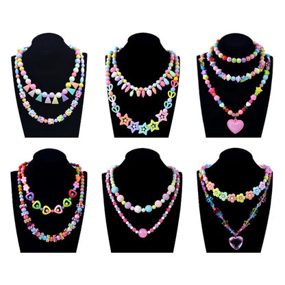 1000Pcs DIY Handmade Beaded Toy with Storage Box Creative Girl Jewelry Bracelet Jewelry Making Toys Children Gift