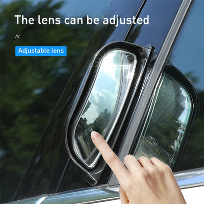SEAMETAL Universal Car Rear View Mirror Wide-angle Auto Second Row Seats Rearview Mirror Blind Spot Mirrors for Car Accessories