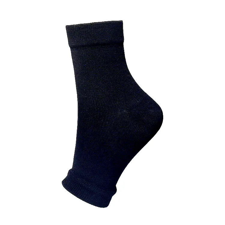 1Pair Sports Ankle Support Brace Compression Sleeve Plantar Fasciitis Sock for Achilles Tendonitis Joint Pain Swelling Heel Spur