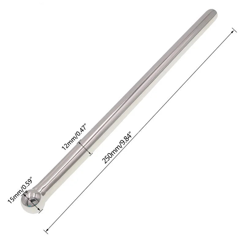 Long Penis Plug Sounding Rod Stainless Steel Rethral Dilator Masturbator Horse Eye Stick Stimulator Adult Sex Toys For Men
