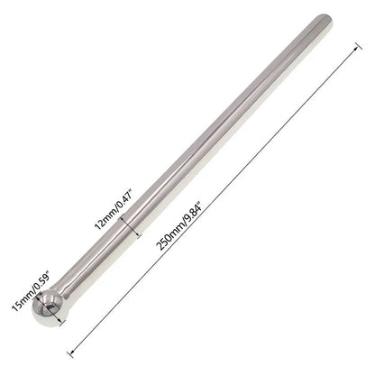 Long Penis Plug Sounding Rod Stainless Steel Rethral Dilator Masturbator Horse Eye Stick Stimulator Adult Sex Toys For Men