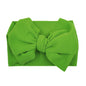 Solid Baby Headband Adjustable Big Bowknot Hair Band Oversize Turban Newborn Headwear For Baby Girls Fashion Hair Accessories