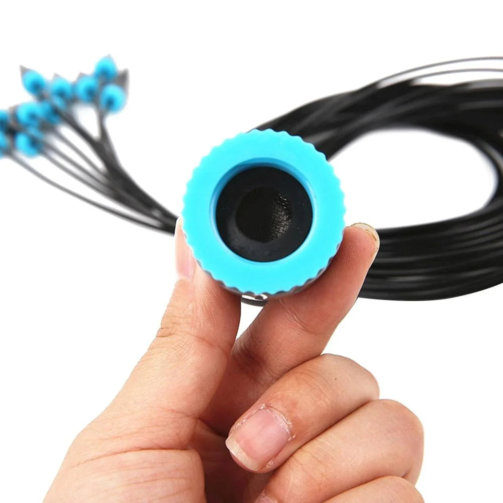 10Pcs Drip Irrigation Kit Plant Watering System Adjustable Micro Irrigation Water-Saving System For Garden Greenhouse Pot Plants