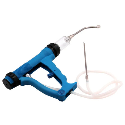 Animal Veterinary Continuous Feeding Gun Plastic Adjustable feeder for Pig Cattle Sheep Goats Farm Livestock Tool