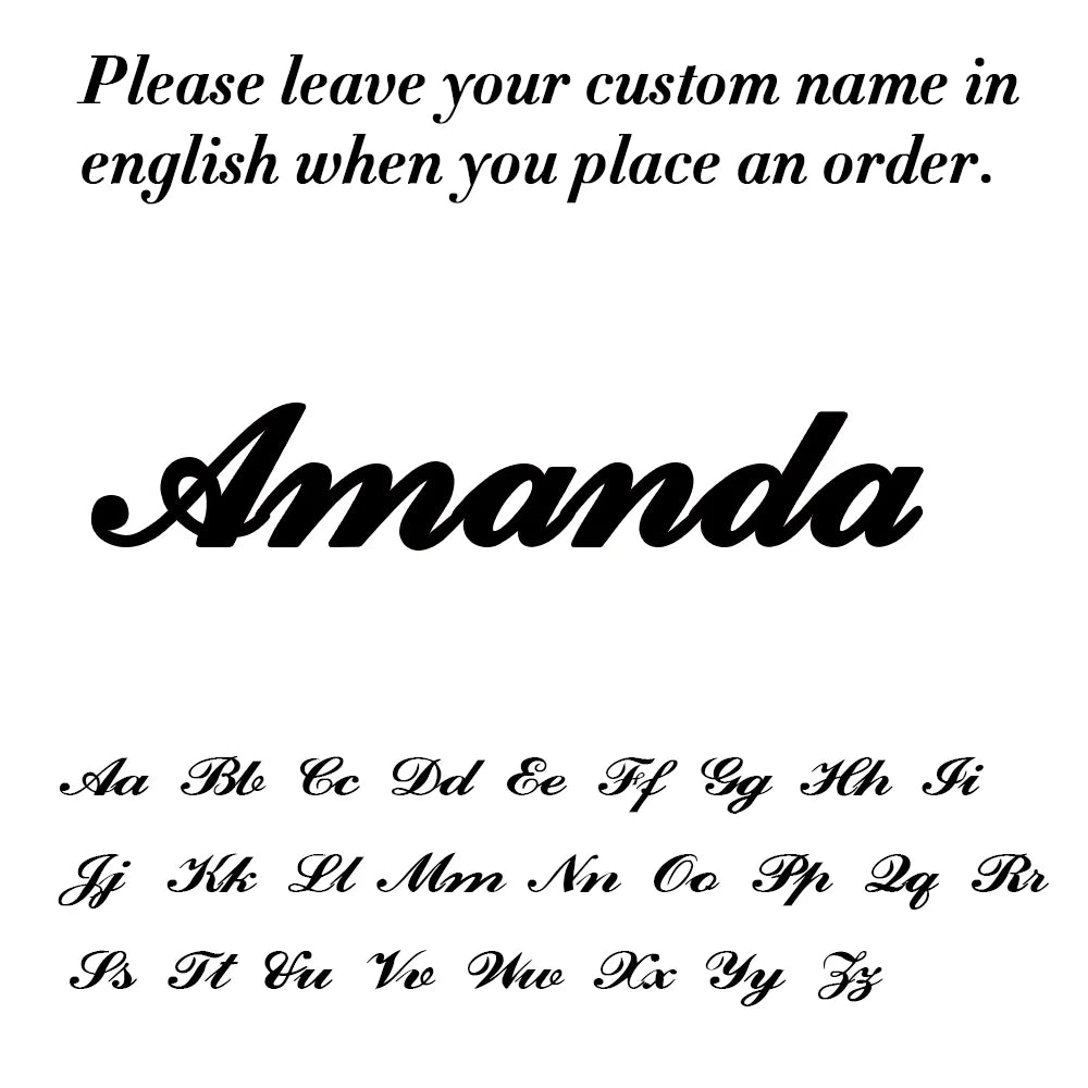 Custom Name Necklace for Women Men Stainless Steel Customized Personalized Arabic Name Choker Chain Jewelry Valentine's Day Gift