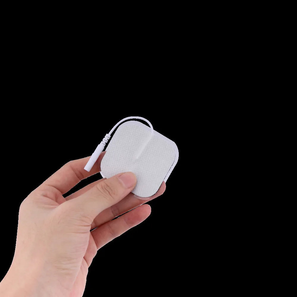 5x5cm 4x4cm Muscle Stimulator Electrode Pads Non-woven Fabric Self Adhesive Replacement Pads for Tens Digital massage Machine