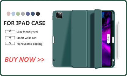 2026 M4 For iPad 11th/10/9/8/7 Gen Case Air 11 5/4 Pro 13 12.9 11 Case 2024 iPad 9th Generation Case 10.2 Mini 6 Pencil Holder