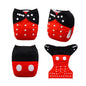 U Pick ALVABABY Digital Position Cloth Diapers Baby Reusable Modern Cloth Nappy for Baby with 1pc Microfiber Insert