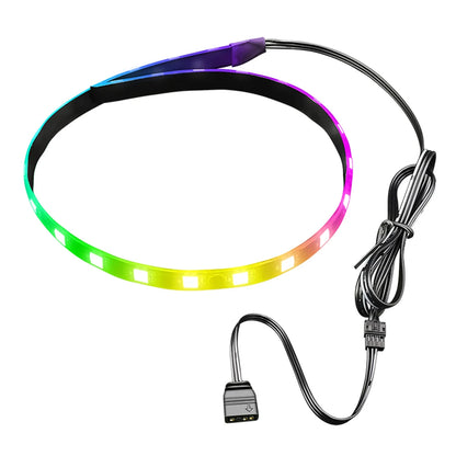 30cm Aluminum alloy RGB PC Case LED Strip Magnetic Computer Light Bar 5V/3PIN Small 4Pin ARGB Motherboard Light-Strip