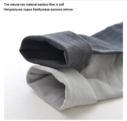 10Pairs/Lot Men Bamboo Socks Brand Comfortable Breathable Casual Business Men's Crew Socks High Quality Guarantee Sox Male Gift