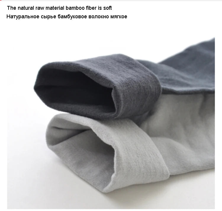 10Pairs/Lot Men Bamboo Socks Brand Comfortable Breathable Casual Business Men's Crew Socks High Quality Guarantee Sox Male Gift