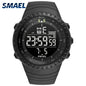 SMAEL Brand Men Electronics Watch Outdoor Sports Waterproof Big Dial Digital LED Alarm Digital-watch 1237 Sport Watch