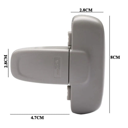 1Pcs Home Refrigerator Lock Fridge Freezer Door Catch Lock Toddler Kids Child Cabinet Safety Lock For Baby Safety Child Lock