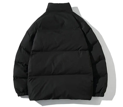 Winter Jacket Men Parkas Thicken Warm Coat Mens Stand Collar Solid Color Casual Parka Women Fashion New Streetwear 5XL