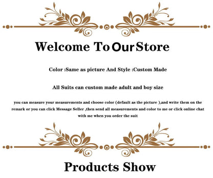 Customized Tuxedo Luxury Beaded Men Suits 2 Pieces Sets Male Dinner Party Blazers Slim Fit Groom Prom Terno Masculinos Completo