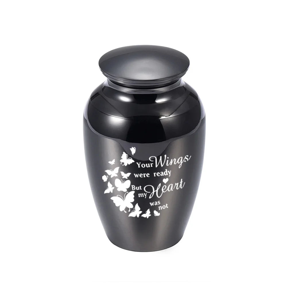 Christmas Gift Human 45x70mm Lovely Custom Jewelry Pet Souvenirs Aluminum Alloy Funeral Urn for Ashes- Rabbit and Moon