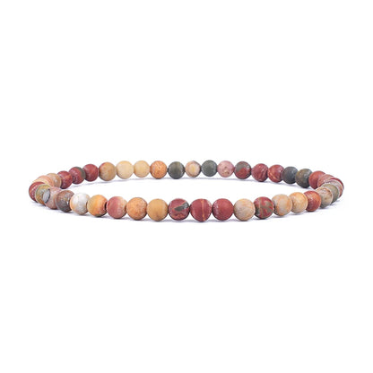 4mm 6mm Mini Energy Charm Bracelet Natural Stone Beads Yoga Healing Bracelet Jewelry for Women Men Best Friend Gift Dropshipping