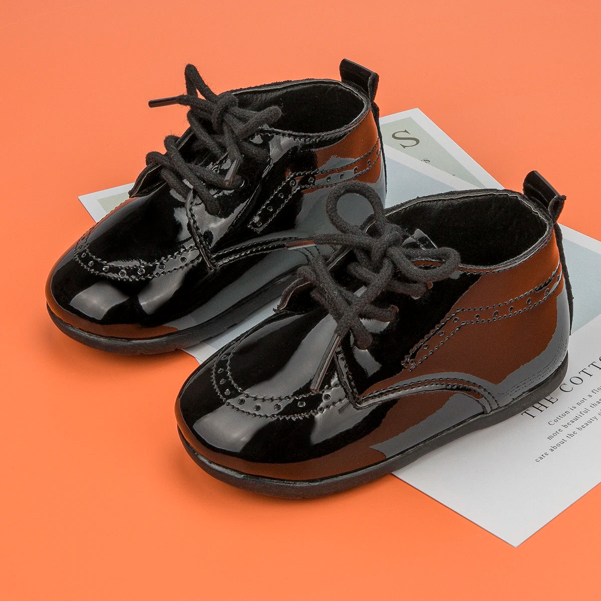 Baby Retro Leather Shoes Boy Girl Shoes Toddler Rubber Sole Anti-slip First Walkers Newborn Infant Moccasins Baby Crib Shoes