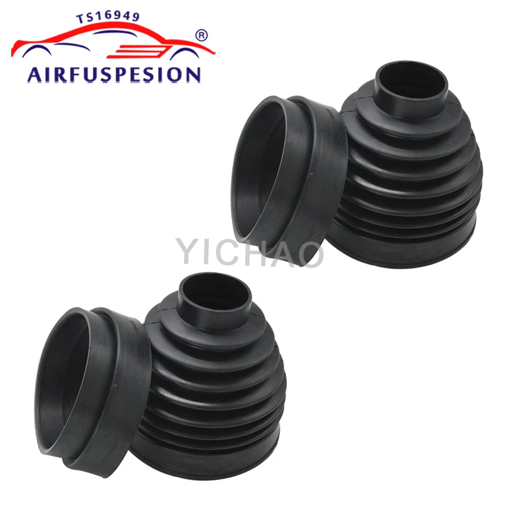 2 Sets Front Air Shock Absorber Rubber Dust Cover For LR3 LR4 Discovery 3 4 Range Rover Sport RBG500010 RNB501580 2005-2013