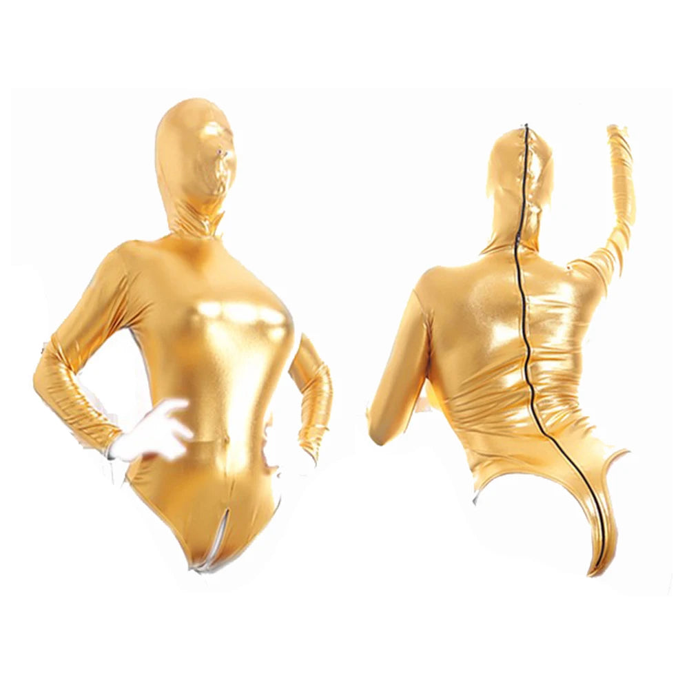 Manyjoy Leather Bodysuit Slave Head Hood Harness Costume BDSM Bondage Straitjacket Thong Roleplay Erotic Mask Sex Toys for Women
