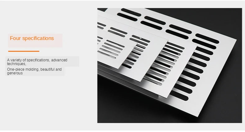 Vents Perforated Sheet Aluminum Air Vent Ventilator Grille Cover Ventilation For Closet Shoe Air Conditioner home Decor cover