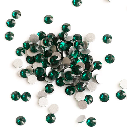 YANRUO 2058NoHF All Color SS16-SS30 Non Hot Fix Sewing Rhinestones Glass Crystal 3D Nail Art Rhinestones For Dress Clothes